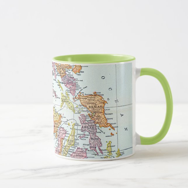 CANECA MAPA: FILIPINAS, 1905 (Direita)