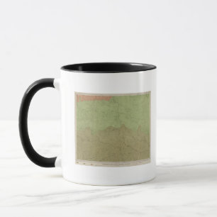 Caneca Mapa Geológico do Distrito de Nova Idria