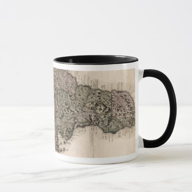 CANECA MAPA: JAMAICA, 1763 (Direita)