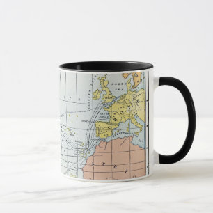 CANECA MAPA: VIAGENS ATLÂNTICAS