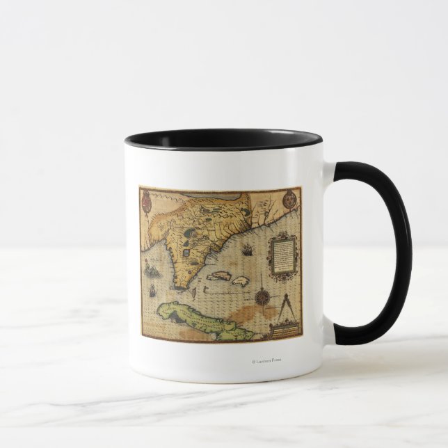 Caneca MapaFlóridaPanorâmica (Direita)