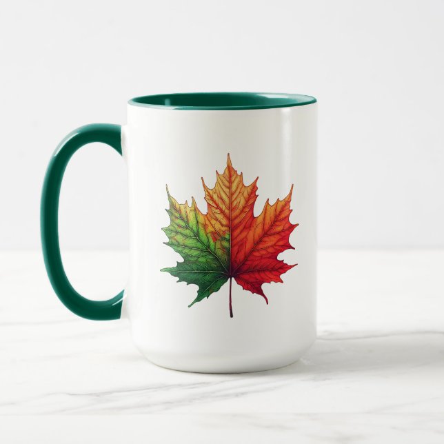Caneca Maple Fall Leaf Large Combo Grande (Esquerda)