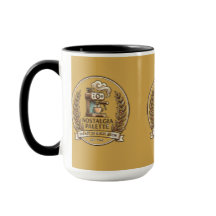 Máquina de Café Espresso Vintage Retro Cerâmica Du