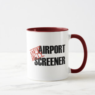Caneca Máquina de raios X do aeroporto