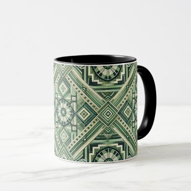 Caneca Máquina Verde (Frente Esquerda)