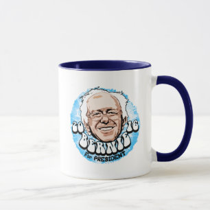 Caneca Máquinas de lixar de Bernie para o presidente