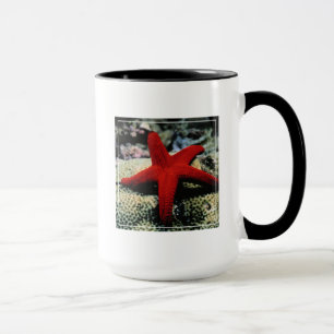 Caneca Mar Vermelho dos peixes da estrela