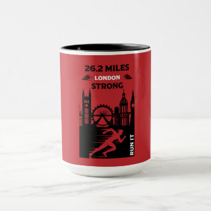 Caneca Marathon Runner London 26.2