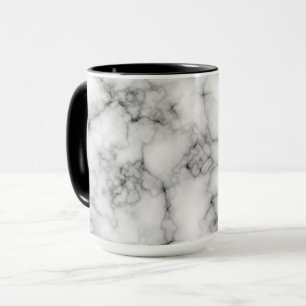 Caneca Marble Branco
