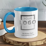 Caneca Marca do logotipo comercial do Promocional de cor<br><div class="desc">Personalize facilmente esta caneca com o logotipo da sua própria empresa e informações comerciais. As capas de promocional dão uma impressão duradoura para que façam ofertas, ofertas ou lembranças corporativas excelentes para clientes, clientes e funcionários. Dica de design: leve a personalização da marca para o próximo nível selecionando uma cor...</div>