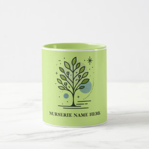 Caneca Marca Personalizada da Greenleaf Nursery