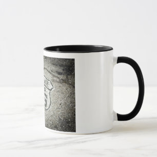 Caneca Marcador da rota 66