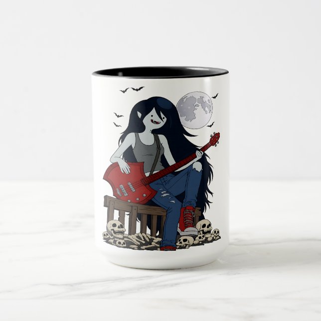 Caneca Marceline Adventure Time Rainha Vampira Gothic Bas (Centro)