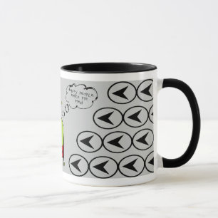 Caneca Marciano mal-humorado
