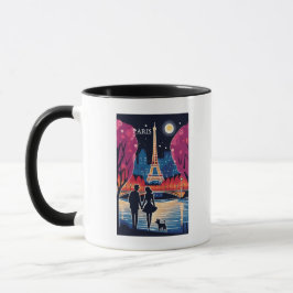 Caneca Marco da Torre Eiffel em Paris