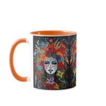 Mardi Gras Máscara Adicionar Nome Headdress Flor