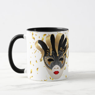 Caneca Mardi Gras Mug-Let The Good Times Roll