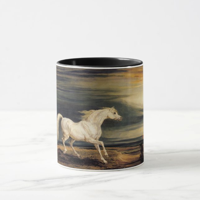 Caneca Marengo, o Cavalo Branco (por James Ward) (Centro)