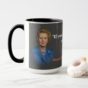 Caneca Margaret Thatcher Cita Quem Perguntar