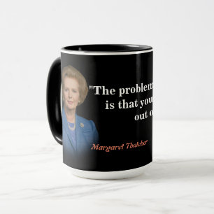 Caneca Margaret Thatcher Citação do Socialismo