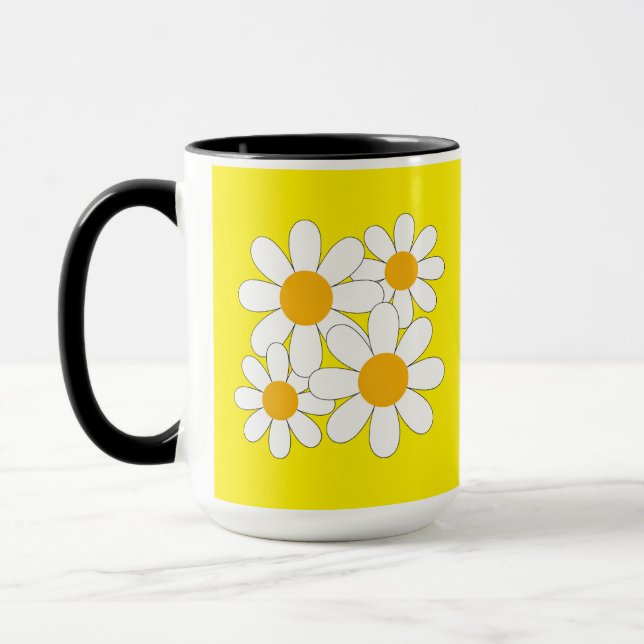 Caneca Margarida Brilhante e Ousada (Esquerda)