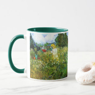 Caneca Marguerite Gachet em Jardim por Vincent van Gogh