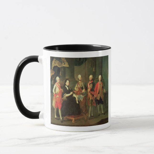 Caneca Maria Theresa de Áustria com a quatro dela (Esquerda)