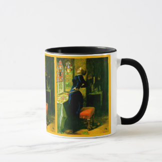 Caneca Mariana no ~John Moated Everett Millais da granja
