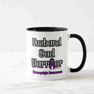 Caneca Marido Pai Guerreiro...Fibro
