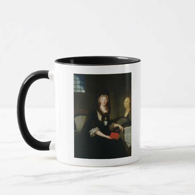 Caneca Marie-Antoinette no Conciergerie (Esquerda)