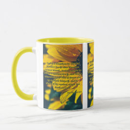 Caneca Mark 3:24-26 KJV - Pic de Escritura de Bíblia de D