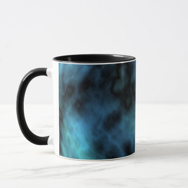 Caneca Mármaco Azul Faux (Esquerda)