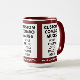 Caneca Maro 4:6 Quadro 3 x Foto Texto Grande Combo Person