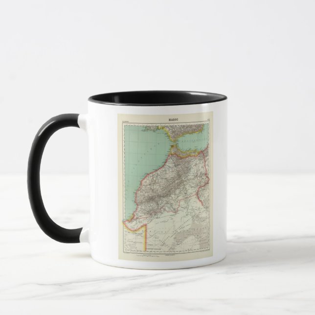 Caneca Marrocos e a Argélia (Esquerda)
