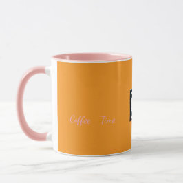 Caneca Marrom Café Promocional Duas Cores
