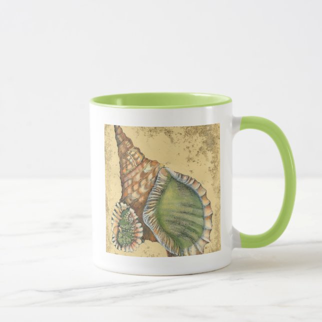 Caneca Marrom e Seashell Verde (Direita)