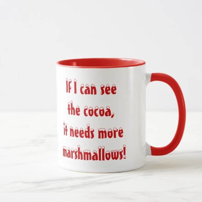 Caneca Marshmallow Lover Cocoa Mug (Direita)