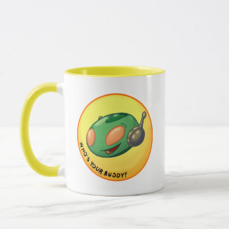 Caneca MARTIAN BUDDY "Quem é o seu Amigo" Cãozinho de caf