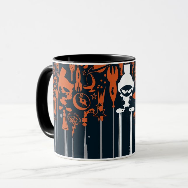 Caneca MARVIN AS Armas MARTIAN™ de Destruição Maciça (Frente Esquerda)
