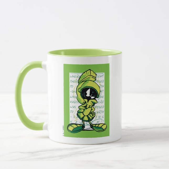 Caneca MARVIN, O esboço da cotação MARTIAN™ (Esquerda)
