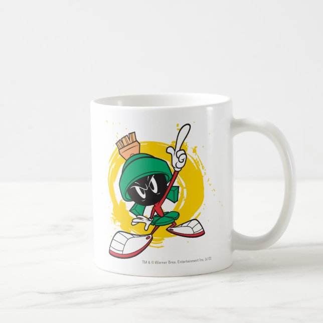Caneca MARVIN O MARCIANO™ Apontando para Cima (Direita)