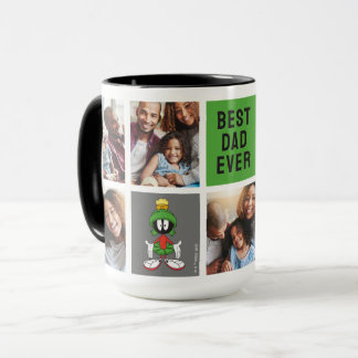 Caneca MARVIN THE MARTIAN™ | Colagem de fotos do Pai