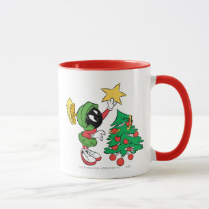 Caneca MARVIN THE MARTIAN™ posta estrela na árvore