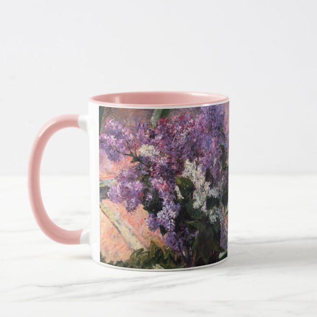 Caneca Mary Cassatt - Lilases numa Janela (Esquerda)