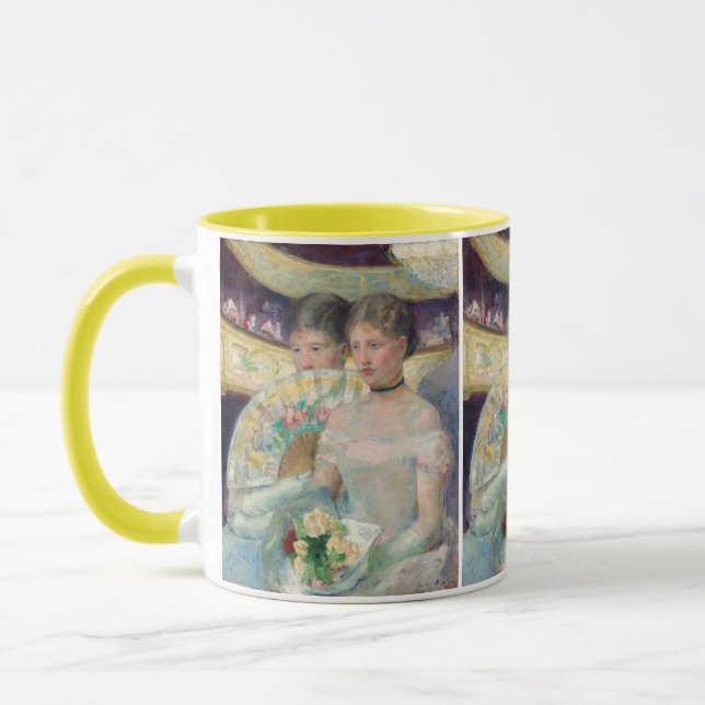 Caneca Mary Cassatt - O Loge (Esquerda)