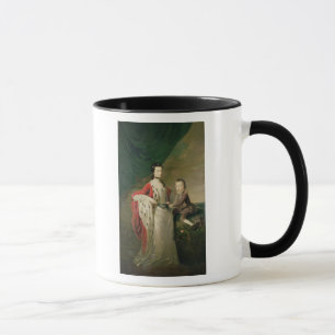Caneca Mary, condessa de Shaftsbury e seu filho