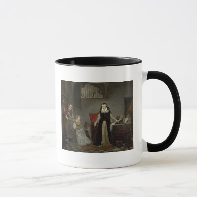 Caneca Mary Stuart no momento de sair para (Direita)