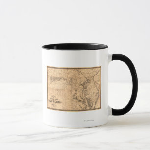 Caneca MarylandMapa PanorâmicoMaryland