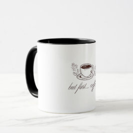 Caneca Mas primeiro...café