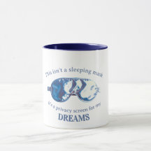 Caneca Máscara de Dormir